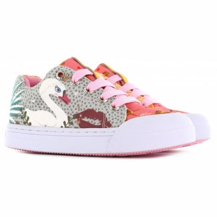 Baskets Go Banana's Girls Swankiss Orange Beig 3 Baskets Go Banana's Girls Swankiss Orange Beig – Image 3