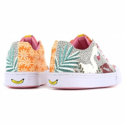 Baskets Go Banana's Girls Swankiss Orange Beig 6 Baskets Go Banana's Girls Swankiss Orange Beig – Image 6