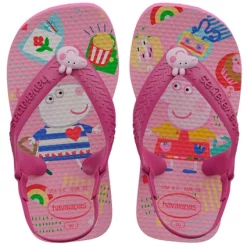 Tongs Havaianas Baby Peppa Pig Pink Flux
