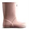 Bottes De Pluie Hunter Original Kids First Classic Gloss Salt Pink
