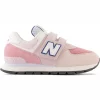 Baskets New Balance Enfants PV574 DH2 Hazy Rose