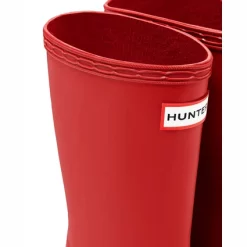 Bottes De Pluie Hunter Kids First Classic Military Rouge -Pas Cher Baskets Magasin r4