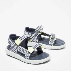 Sandales Timberland Toddler Perkins Row Webbing Sandal Black Iris -Pas Cher Baskets Magasin ruwru