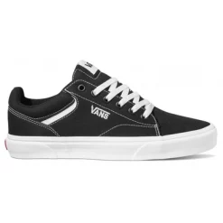Baskets Vans Youth Seldan Canvas Black White