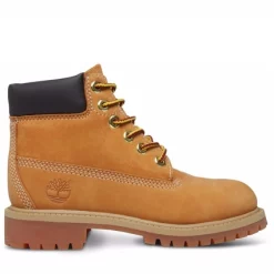 Timberland Youth 6 Inch Premium Boot Wheat Nubuck